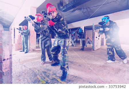 friends in red masks are ready for attack friends in red masks are ready for attack 33753942