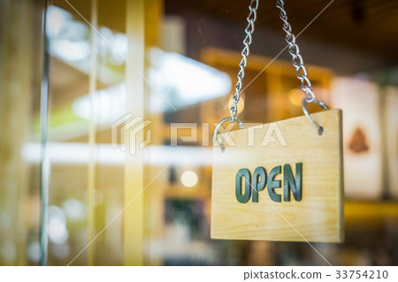 Open sign door 33754210