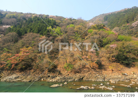 view of mountains and river view of mountains and river 33757199