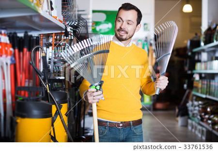 Guy deciding on best tools Guy deciding on best tools 33761536