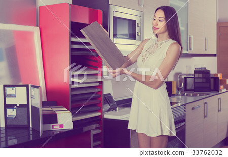 Female looking material for facades for kitchen 33762032
