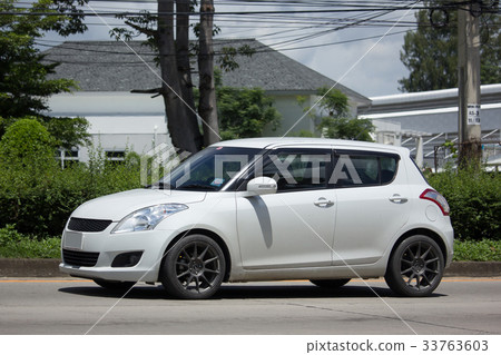 City  car on highway road 33763603