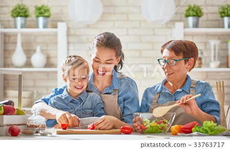 Homemade food and little helper Homemade food and little helper 33763717