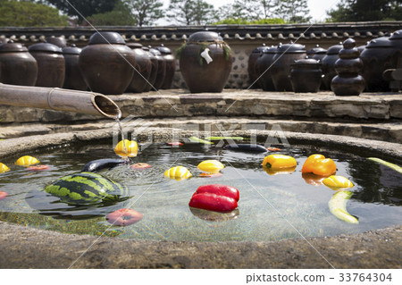Fruit, spring water, Seoil plantation, Anseong-si, Gyeonggi-do 33764304