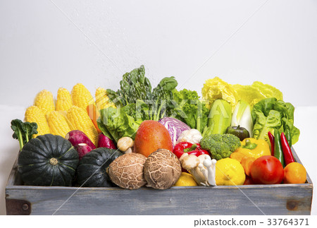 水果和蔬菜 33764371