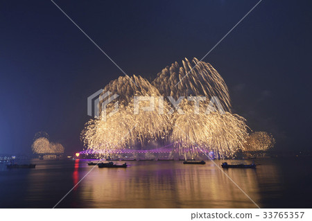 Fireworks, Gwangan Bridge, Swimming Pool, Swimming Pool, Busan 33765357