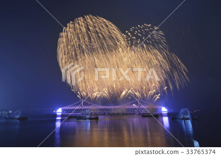 Fireworks, Gwangan Bridge, Swimming Pool, Swimming Pool, Busan 33765374