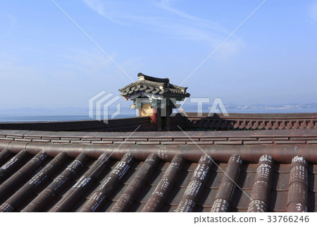 Tile roof, Ganwolam, Seosan, Chungnam Tile roof, Ganwolam, Seosan, Chungnam 33766246