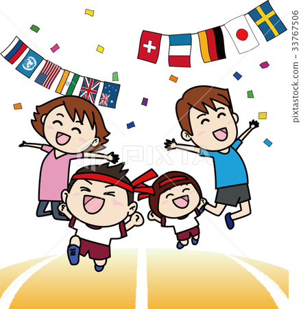 Exercise meeting, goal in parent and child 33767506