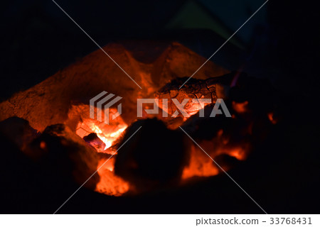 Stove charcoal burning. Fire charcoal for cooking Stove charcoal burning. Fire charcoal for cooking 33768431