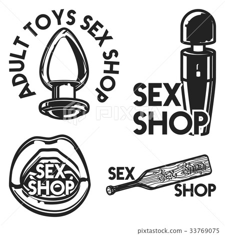 Www Xxx Tot Com Sex - Vintage sex shop emblem - Stock Illustration [33769075] - PIXTA