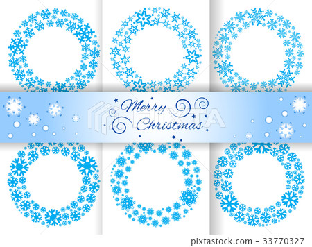 Christmas Backgrounds with Snowflakes 33770327