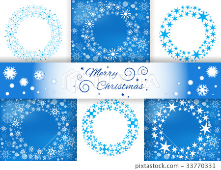 Christmas Backgrounds with Snowflakes 33770331