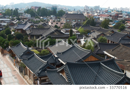 Jeonju Hanok Village, Jeonju City, Jeonbuk Province 33770516
