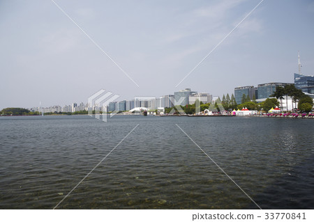 湖公園，一山，高陽市，京畿道 33770841