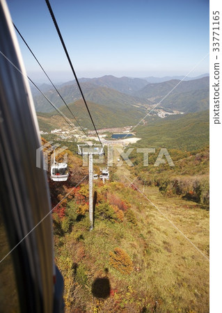 纜車，Muju手段，Deogyusan，Muju-gun，Jeonbuk 33771165