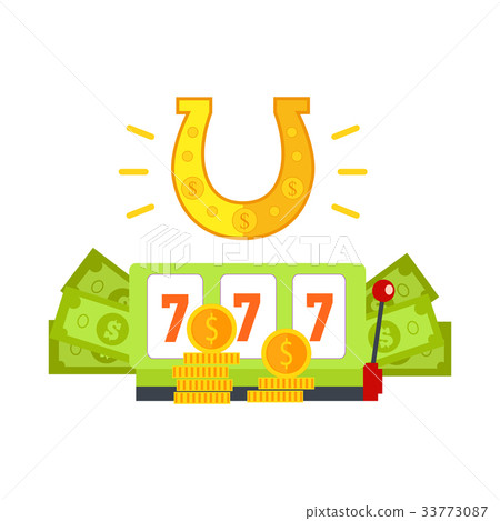 Gambling Conceptual Vector in Flat Design. Gambling Conceptual Vector in Flat Design. 33773087