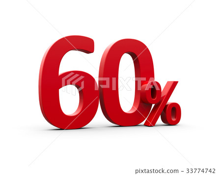 Red sixty percent 33774742