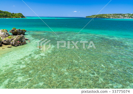 <沖繩縣> Kouri島，自然風光 33775074