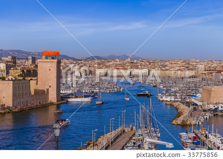 Fort and Vieux Port - Marseille France 33775856