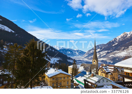Mountains ski resort Bad Gastein Austria Mountains ski resort Bad Gastein Austria 33776126