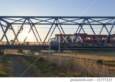 鐵路風光(東京,多摩川,京急母雞) 鐵路風光(東京,多摩川,京急母雞) 33777147
