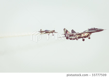 Polish Air Force, Mig 29 Fulcrum and Extra 330 Polish Air Force, Mig 29 Fulcrum and Extra 330 33777509