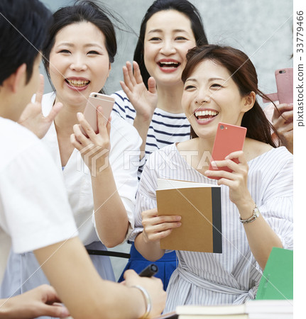 追逐的粉絲女人 33779466