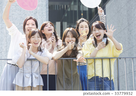 Women participating in the event Women participating in the event 33779932