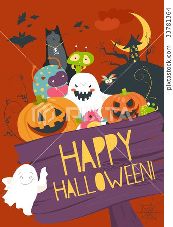 Monster friends guising trick or treat 33781364
