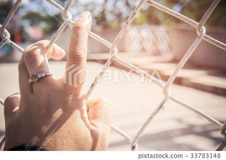The hands of the restricted area. Inside the iron The hands of the restricted area. Inside the iron 33783148
