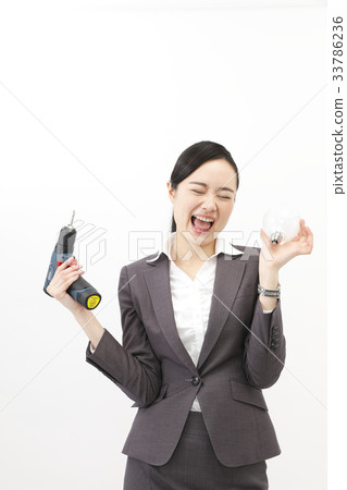 图库照片: 事业女性 有压力的 压力