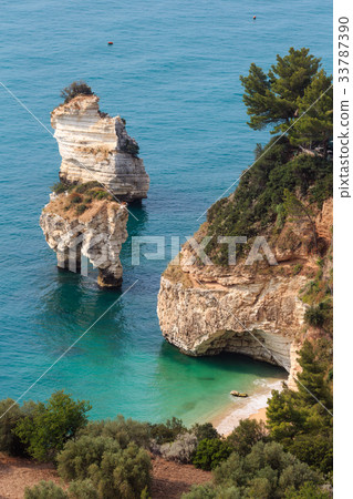Faraglioni di Puglia  Baia Delle Zagare, Italy 33787390