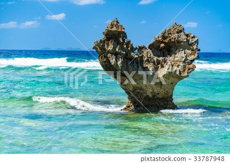 "Okinawa prefecture" Kouri island · Heart lock 33787948