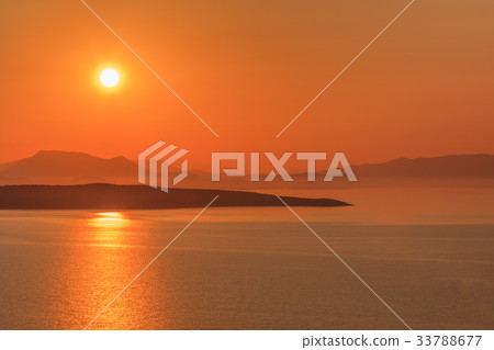 sunrise in Ionian Islands 33788677