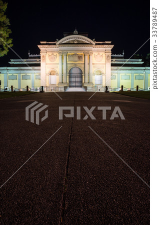 Nara National Museum illuminated (Nara City, Nara Prefecture) *As of April 2017 33789487