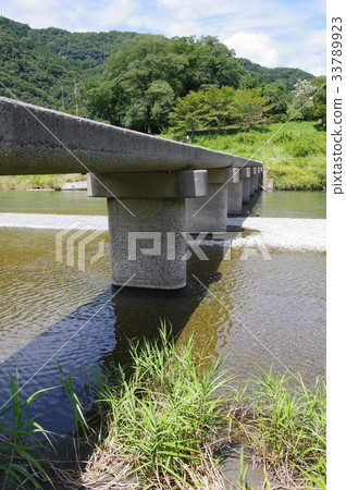 Anabuki河的潛水橋 Anabuki河的潛水橋 33789923