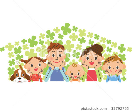Family clover house Family clover house 33792765