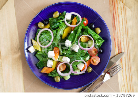 greek salad greek salad 33797269