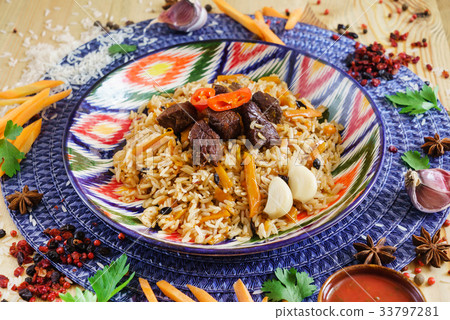 pilaf with mutton pilaf with mutton 33797281