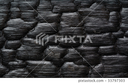 wooden burnt texture 33797303