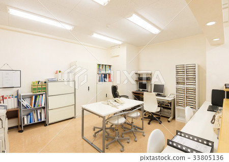 Hospital reception medical image 33805136
