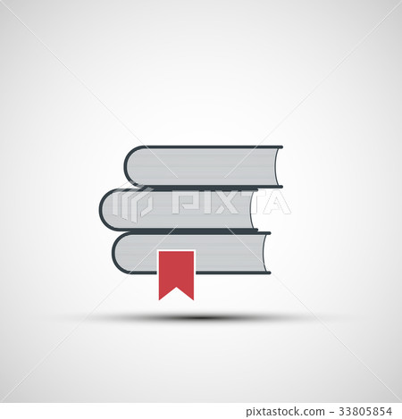 Vector icons stacks of books Vector icons stacks of books 33805854