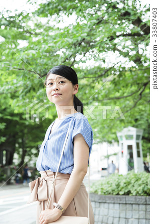 女人旅行橫濱短途步行步行西式建築 33807403