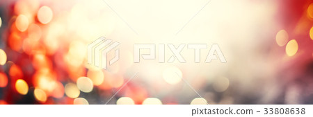 Christmas Abstract Background Defocused Spot Light 33808638