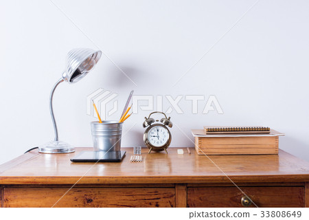 Accessories Alarm Clock Lamp Wooden Office Desk Accessories Alarm Clock Lamp Wooden Office Desk 33808649