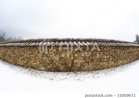 Stone wall, National Maritime State, Boeun-gun, Chungbuk 33809631