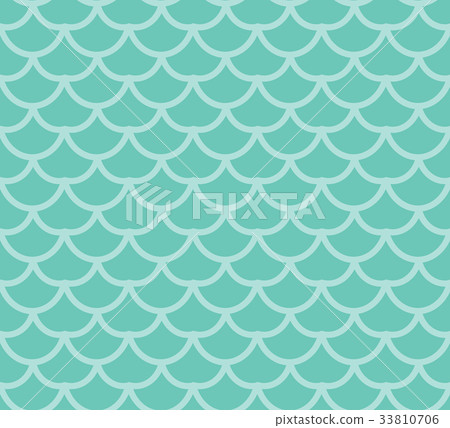 Fish scales seamless pattern. Fish skin endless Fish scales seamless pattern. Fish skin endless 33810706