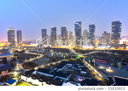Incheon, Songdo G Tower, Songdo IBS Tower, Thepip Central Park, Central Park, Songdo, Yeonsu-gu, Incheon 33810913