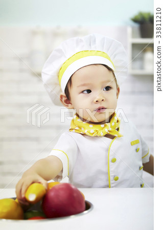 Infant, baby, baby, chef 33811210
